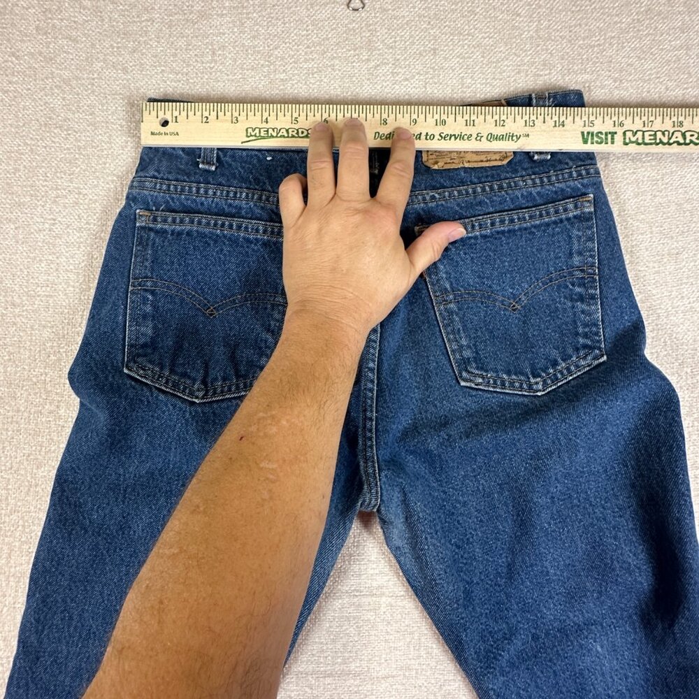 Vintage Levi's 509 Orange Tab Jeans Made in USA Mens 32x29 Relaxed Fit - Picture 5 of 10